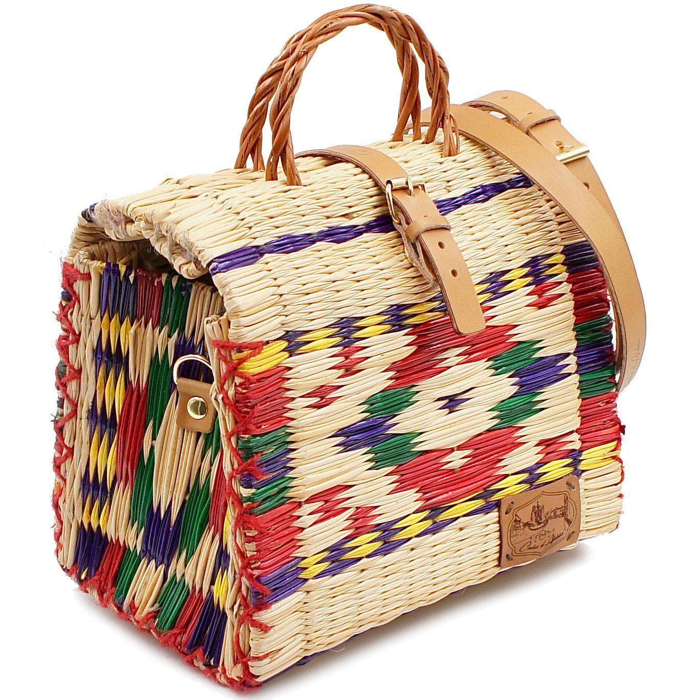 Reed Shopping Bag - 10.2'' - Multicolor