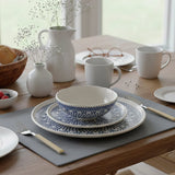 Renda I Handmade Ceramic Bowl - Blue