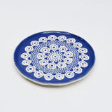 Renda I Handmade Ceramic Bread / Butter Plate - Blue
