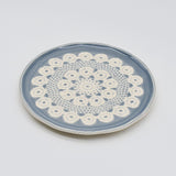 Renda I Handmade Ceramic Bread / Butter Plate - Grey