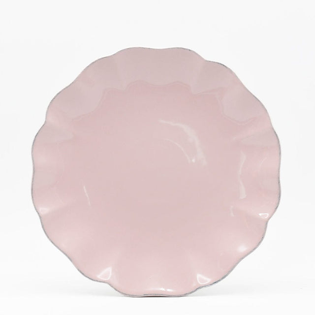 Rosa I Fine Stoneware Dinner Plate - Pink