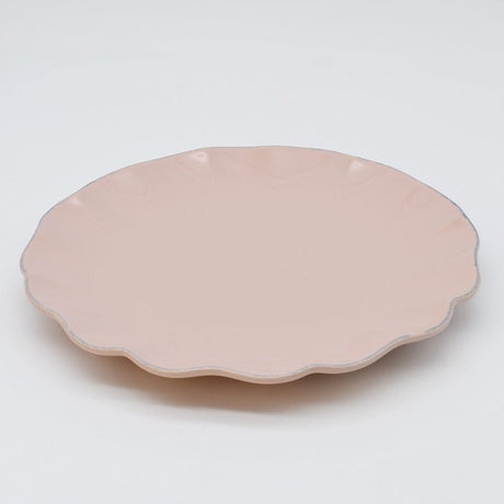 Rosa I Fine Stoneware Starter Plate - Pink