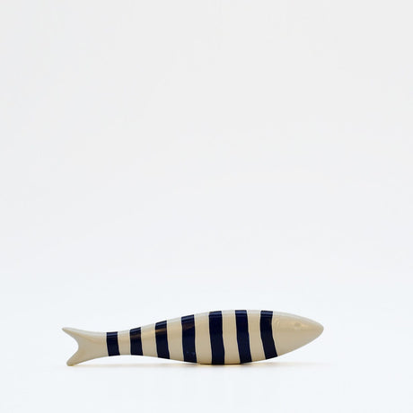 Sardine en céramique à poser - Bleu Cobalt