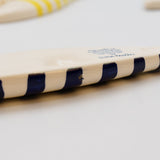 Sardine en céramique à poser - Jaune