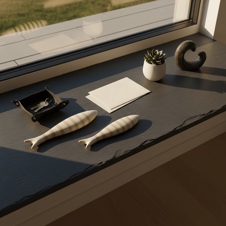 Sardine en céramique à poser - Moka