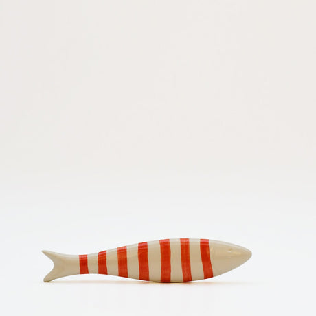 Sardine en céramique à poser - Orange