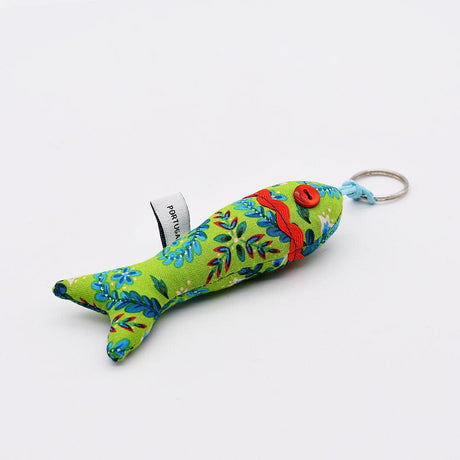 Sardine-Shaped Keychain - Green #1