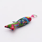 Sardine-Shaped Keychain - Green #3