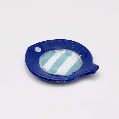 Sardinha I Fused Glass Soap Holder
