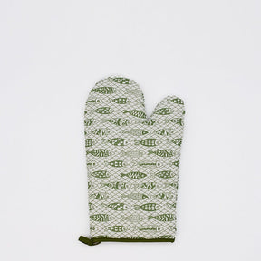 Sardinhas I Oven Mitt - Green