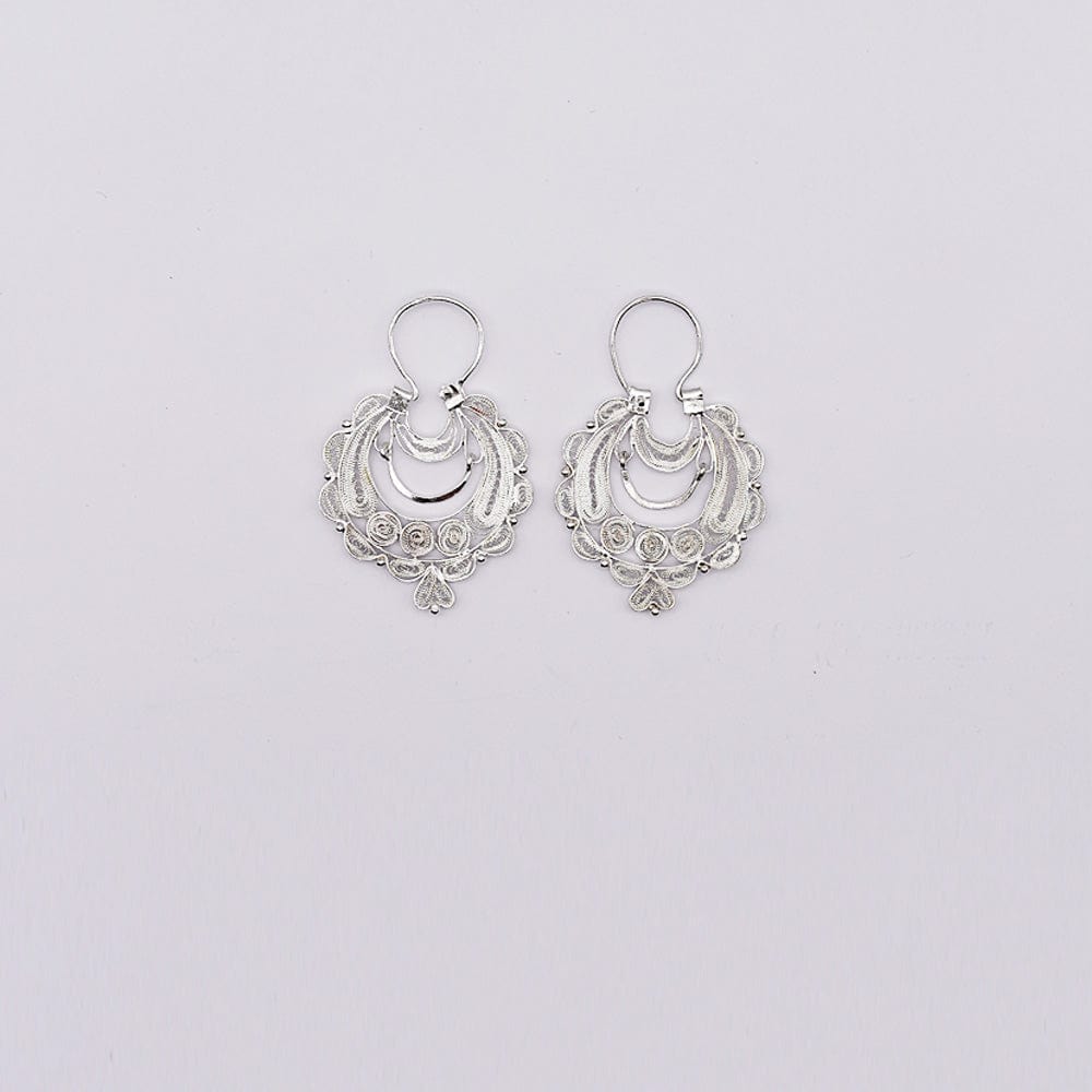 Silver Earrings 0.5 oz - 1.6''