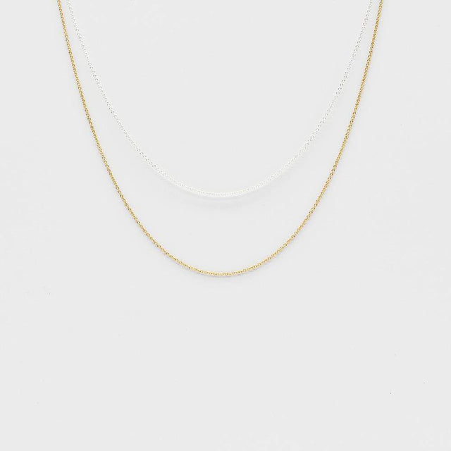 Silver necklace