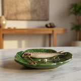 Small Ceramic Dish with a Sardine