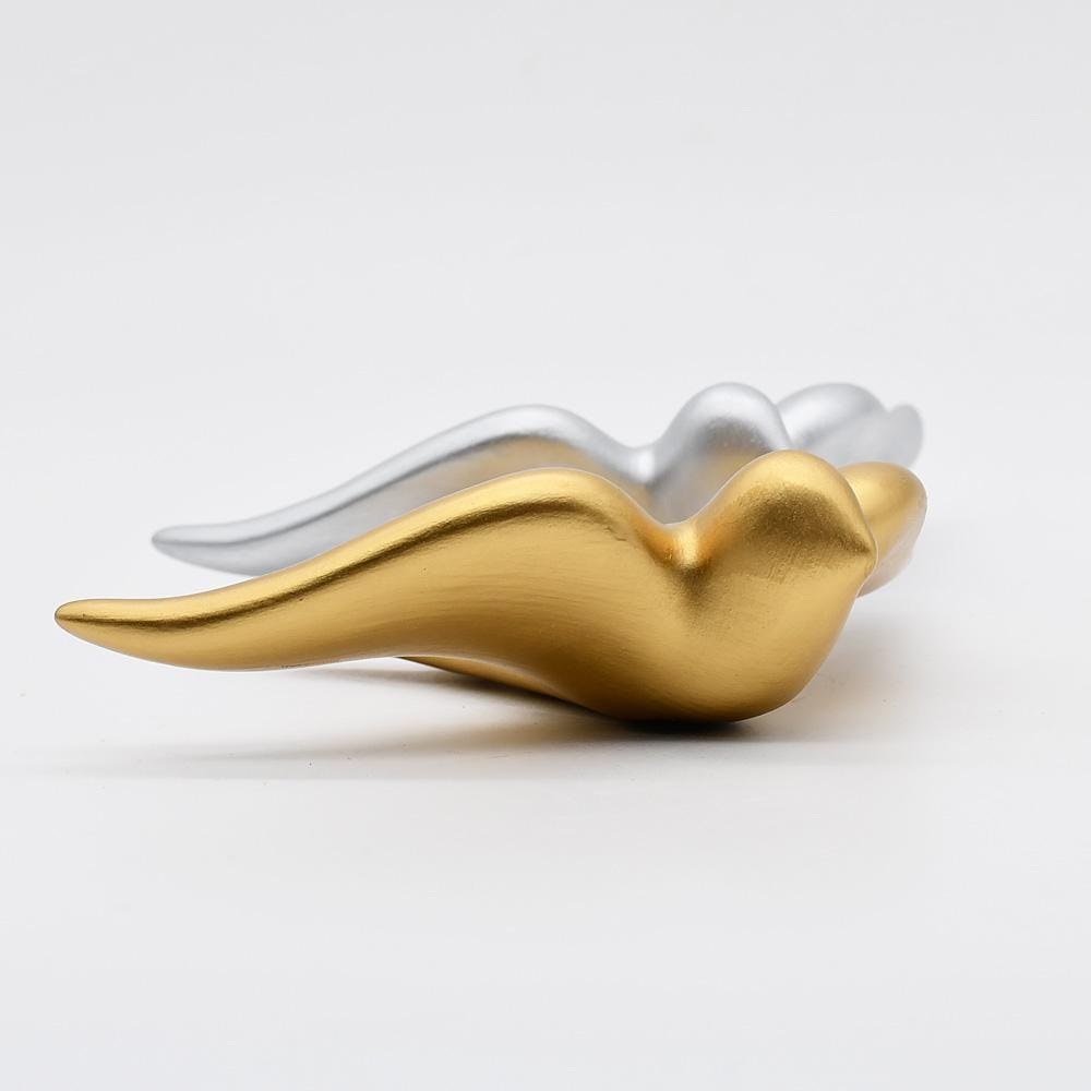 Smooth Ceramic Swallow - Gold 5.5"