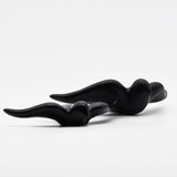 Smooth Ceramic Swallow - Matt Black 5.5"