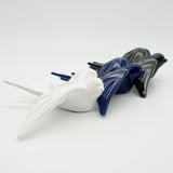 Smooth Ceramic Swallow - White 5.5"
