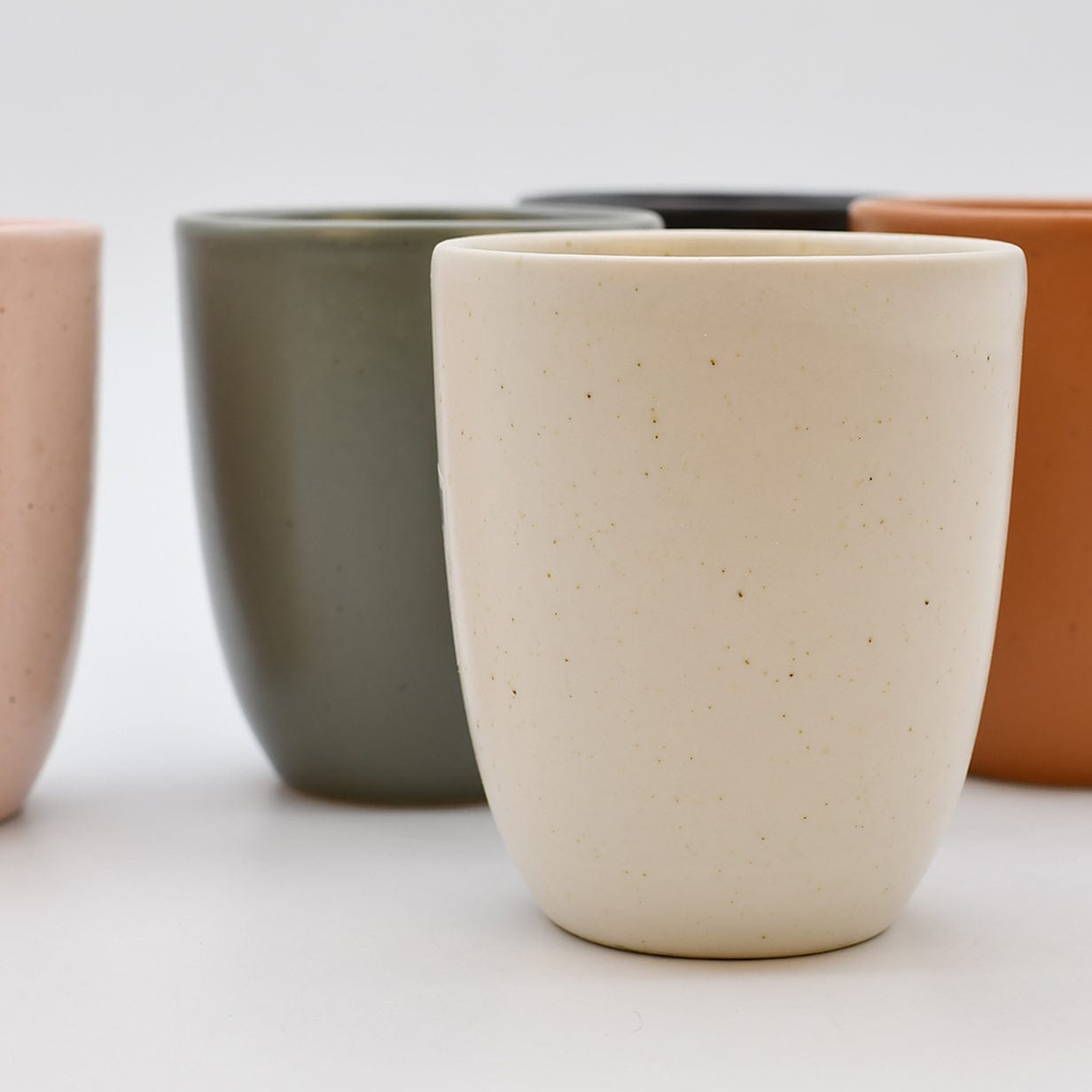 Stoneware Espresso Cup - Beige