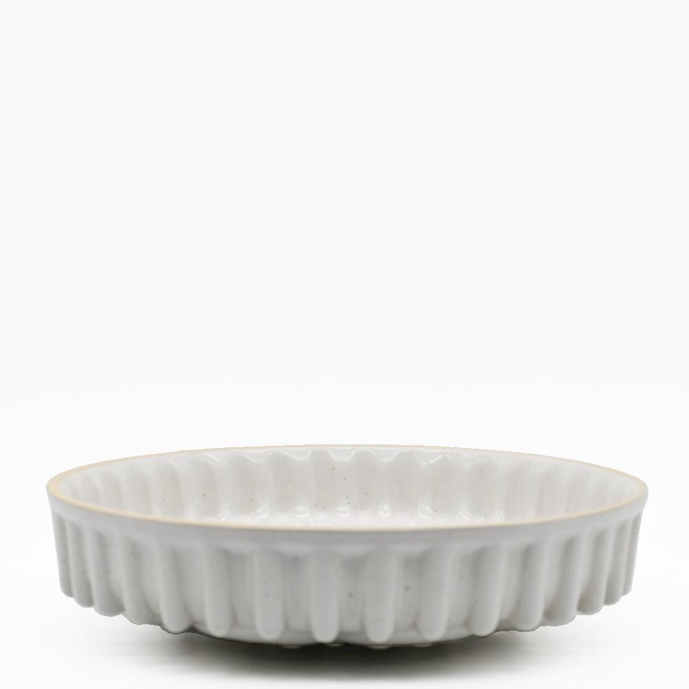 Stoneware Pie Baking Mold - 10.6''