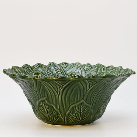 Sunflower-shaped Ceramic Salad Bowl