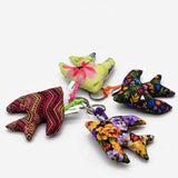 Swallow-Shaped Keychain - Brown