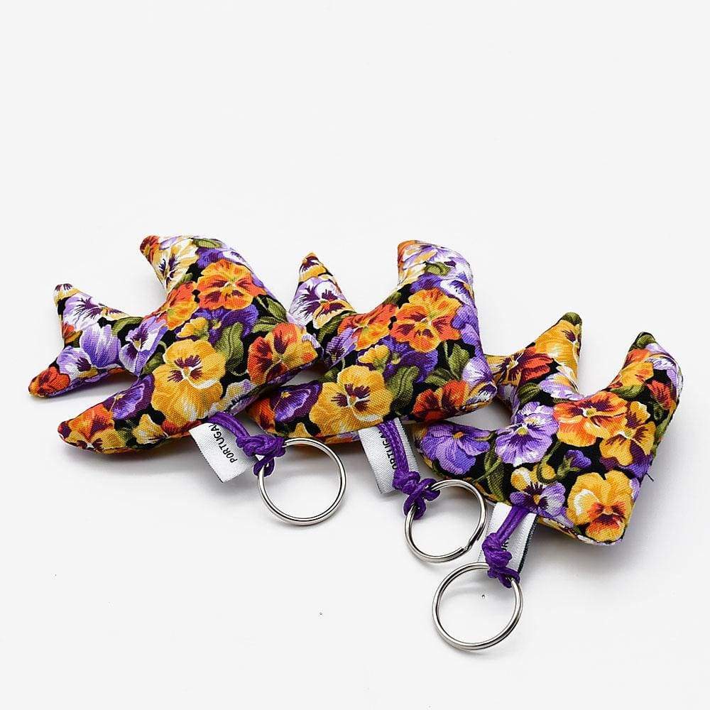 Swallow-Shaped Keychain - Purple