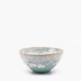 Taormina I Fine Stoneware Bowl - Green