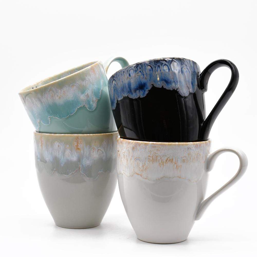 Taormina I Fine Stoneware Mug - White