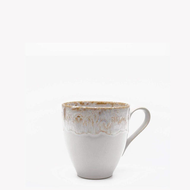 Taormina I Fine Stoneware Mug - White