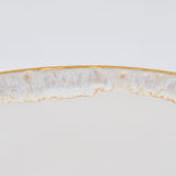 Taormina I Fine Stoneware Pasta Plate 8.7'' - Gold