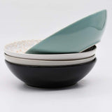 Taormina I Fine Stoneware Pasta Plate 8.7'' - Green