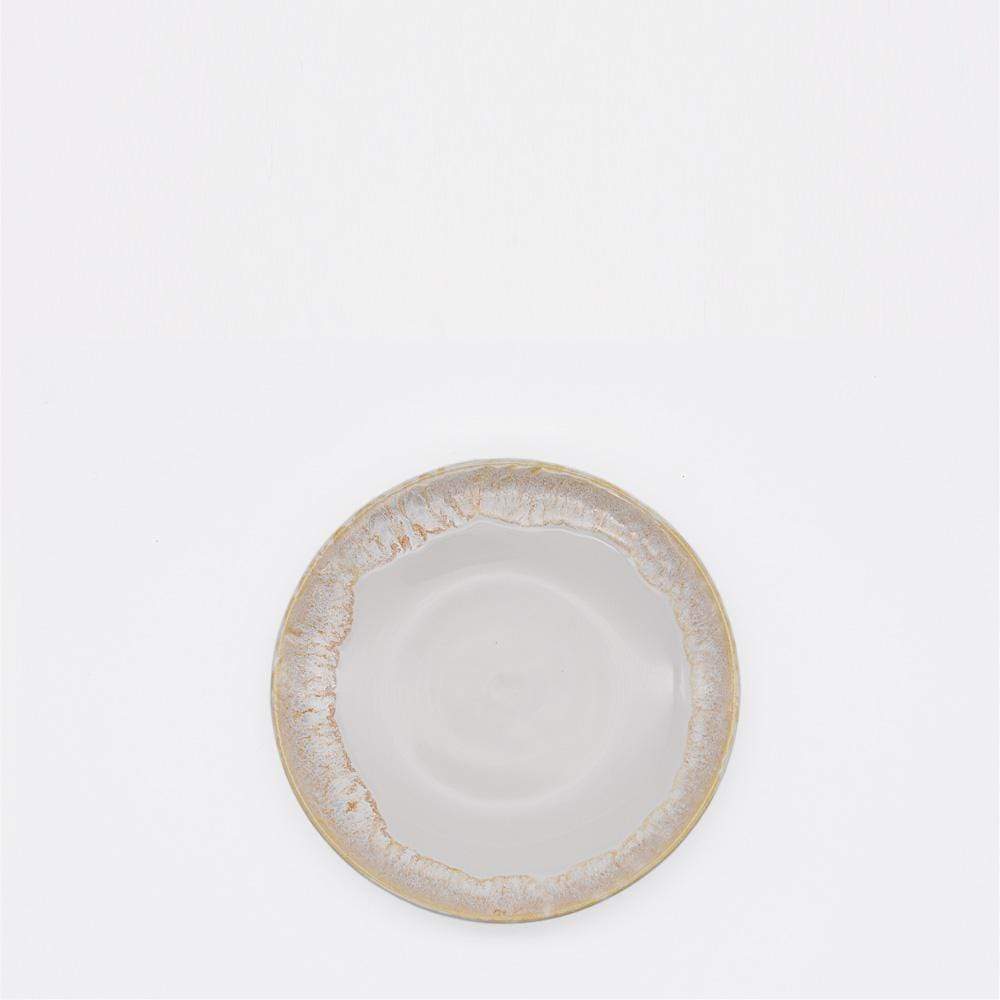 Taormina I Fine Stoneware Plate 6.7" - White