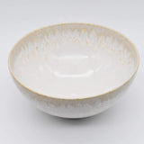 Taormina I Fine Stoneware Salad Bowl 9.4'' - White