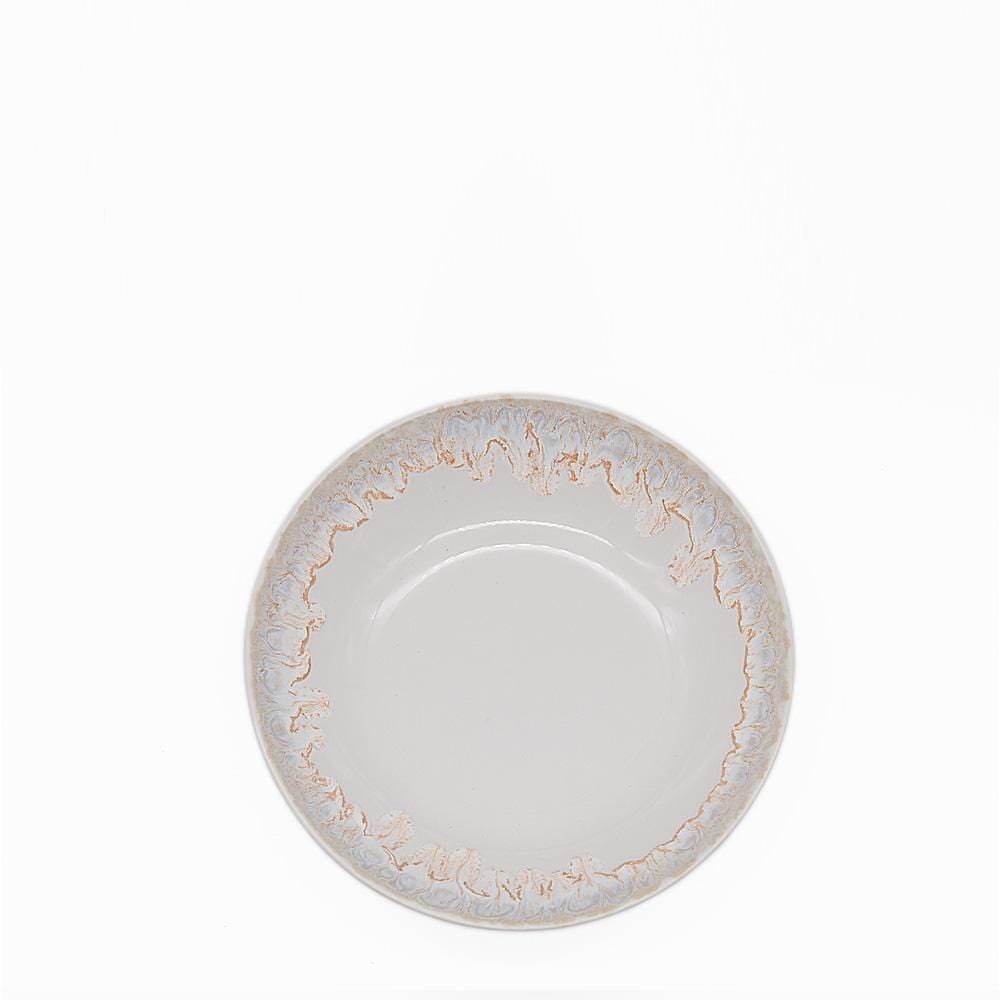 Taormina | Stoneware plate 8.3" - White