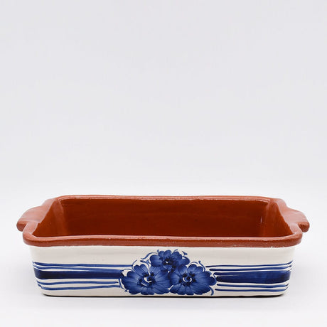 Terracotta Baking Dish - Blue