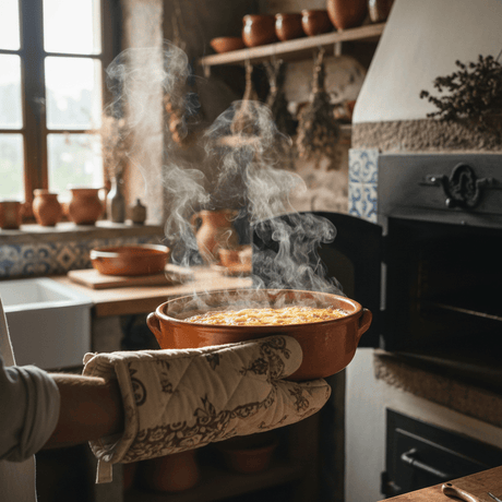 Terracotta Baking Dish - Round