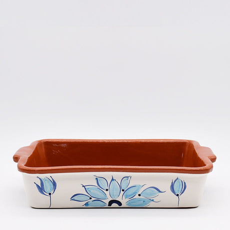 Terracotta Baking Dish - Turquoise