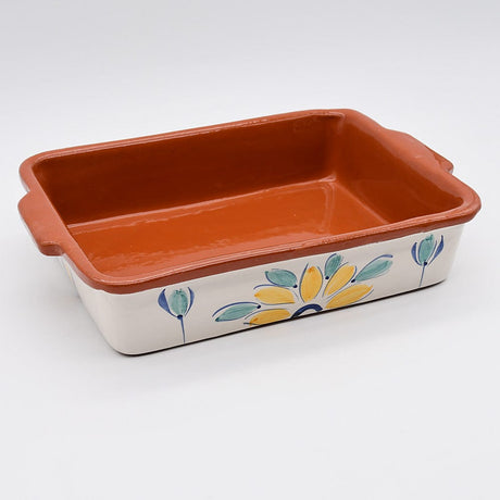 Terracotta Baking Dish - Yellow