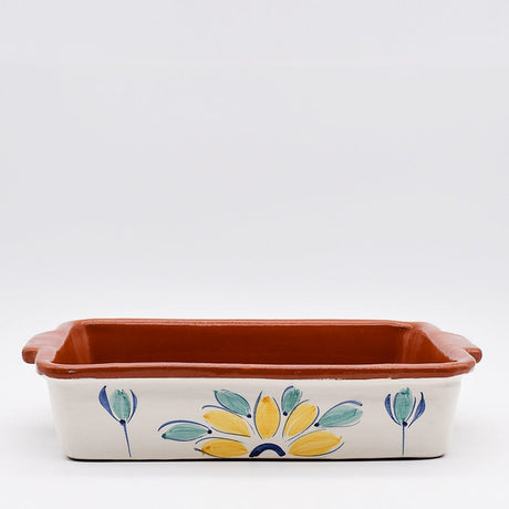 Terracotta Baking Dish - Yellow