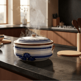 Terracotta Cooking Pot - Blue