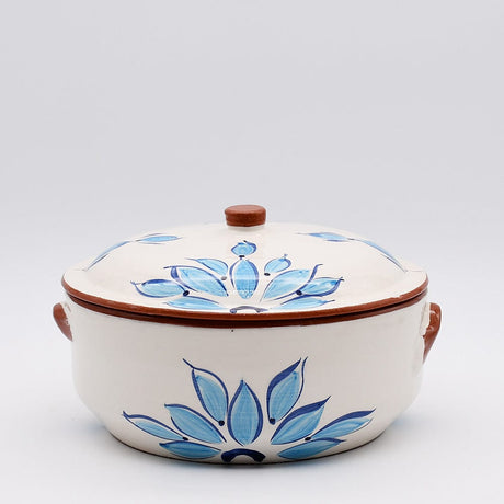 Terracotta Cooking Pot - Turquoise