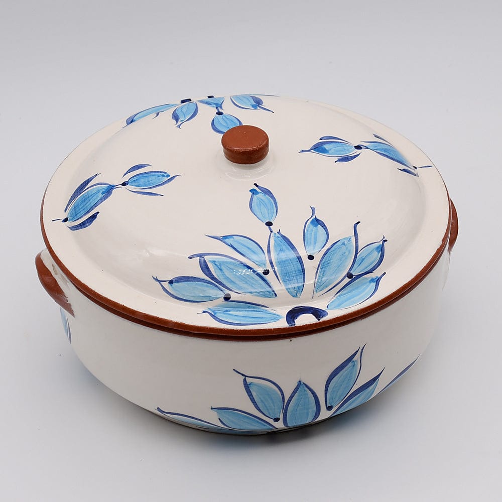 Terracotta Cooking Pot - Turquoise