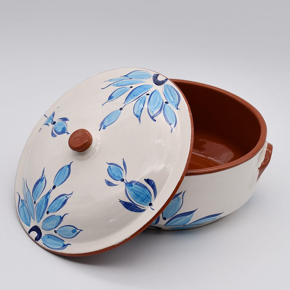 Terracotta Cooking Pot - Turquoise