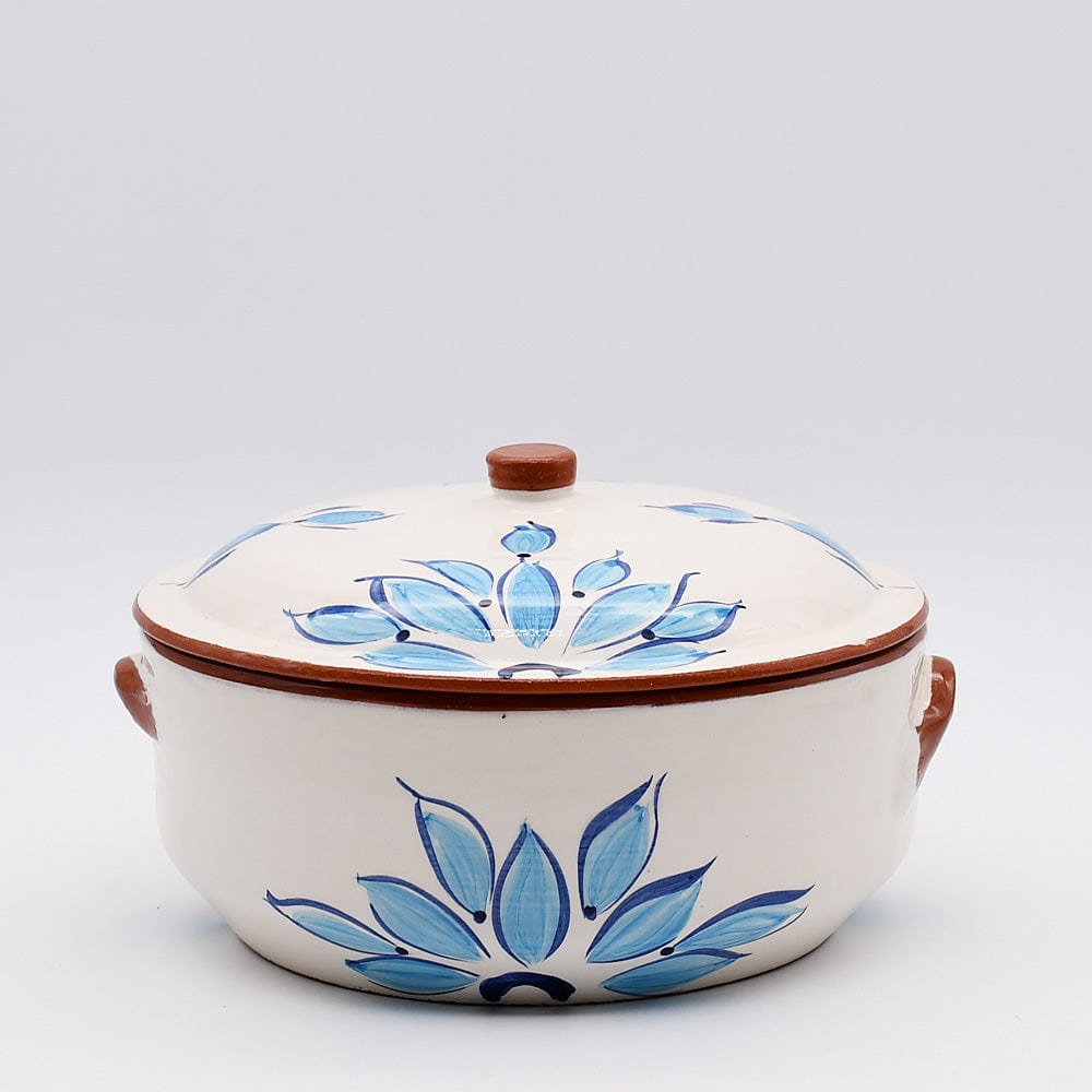 Terracotta Cooking Pot - Turquoise
