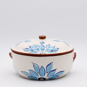 Terracotta Cooking Pot - Turquoise