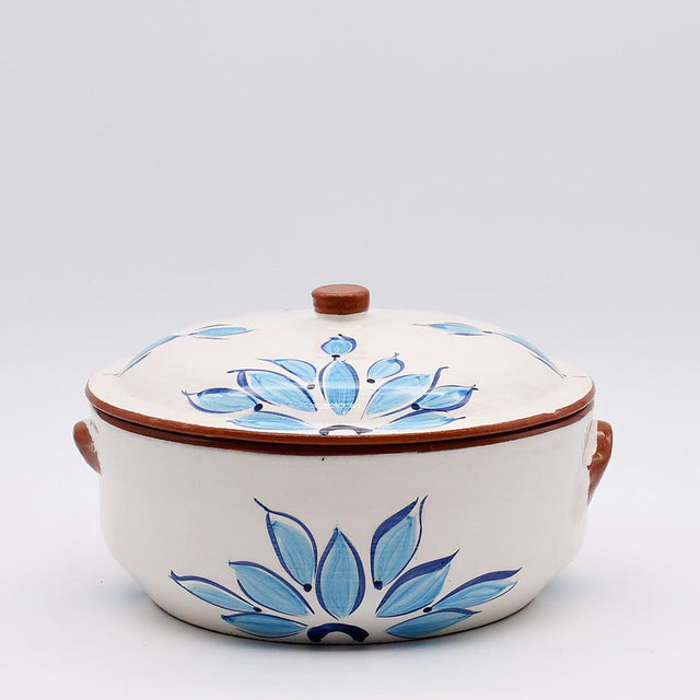 Terracotta Cooking Pot - Turquoise