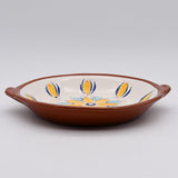 Terracotta Gratin Plate - Yellow