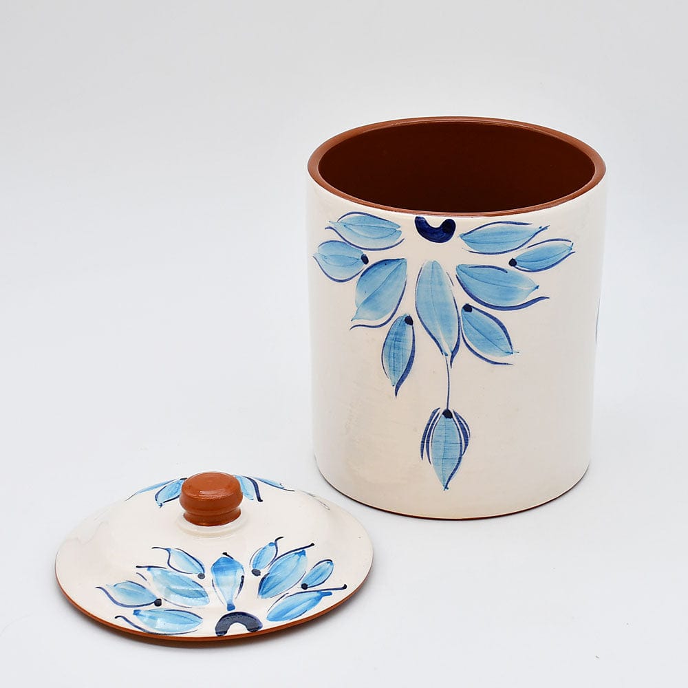 Terracotta Kitchen Storage Box - Turquoise