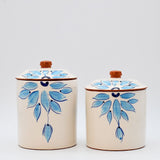 Terracotta Kitchen Storage Box - Turquoise