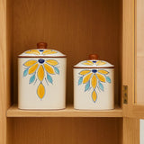 Terracotta Kitchen Storage Box - Yellow