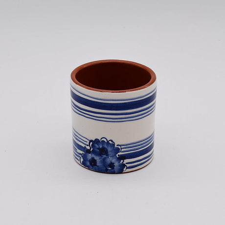 Terracotta Mug 3.1" - Blue